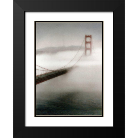 The Fog Comes In Black Modern Wood Framed Art Print with Double Matting by Culver, Laura