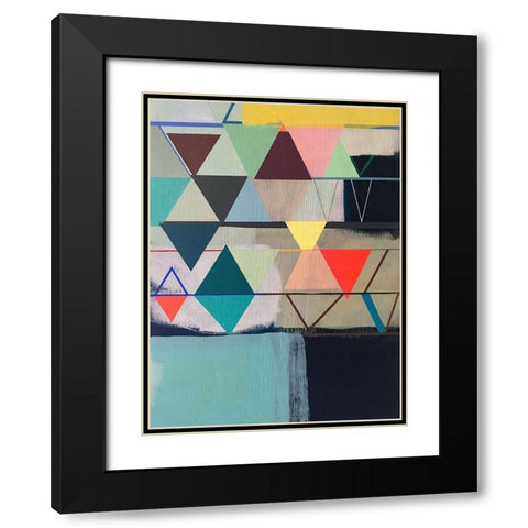 I Was Hoping You Would Come Black Modern Wood Framed Art Print with Double Matting by Duffy, Naomi Taitz