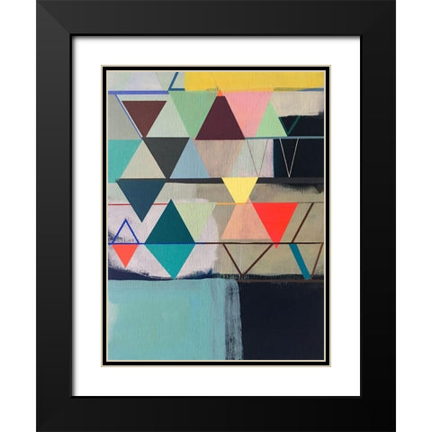 I Was Hoping You Would Come Black Modern Wood Framed Art Print with Double Matting by Duffy, Naomi Taitz