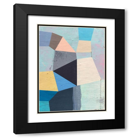 Sitting Still Black Modern Wood Framed Art Print with Double Matting by Duffy, Naomi Taitz