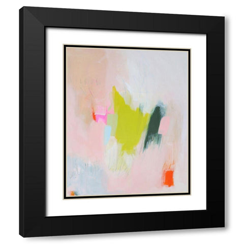 Lucia Black Modern Wood Framed Art Print with Double Matting by Donoho, Melissa