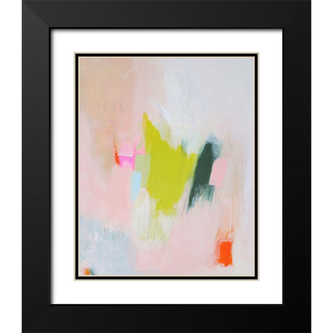 Lucia Black Modern Wood Framed Art Print with Double Matting by Donoho, Melissa