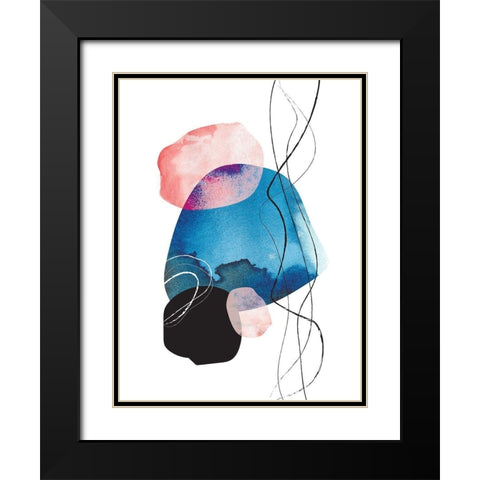 Ethereal Vignette No. 2 Black Modern Wood Framed Art Print with Double Matting by Duncan-He, Louis