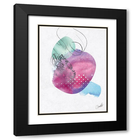 Cultural Reflection No. 2 Black Modern Wood Framed Art Print with Double Matting by Duncan-He, Louis