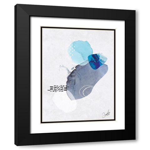 Mystic Steed No. 2 Black Modern Wood Framed Art Print with Double Matting by Duncan-He, Louis