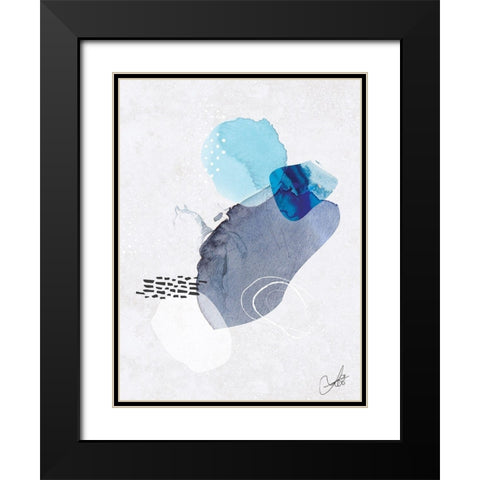 Mystic Steed No. 2 Black Modern Wood Framed Art Print with Double Matting by Duncan-He, Louis
