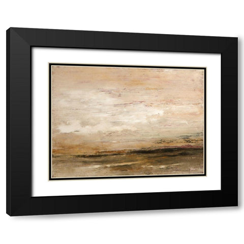 Newsworthy Black Modern Wood Framed Art Print with Double Matting by Dennis, Patrick