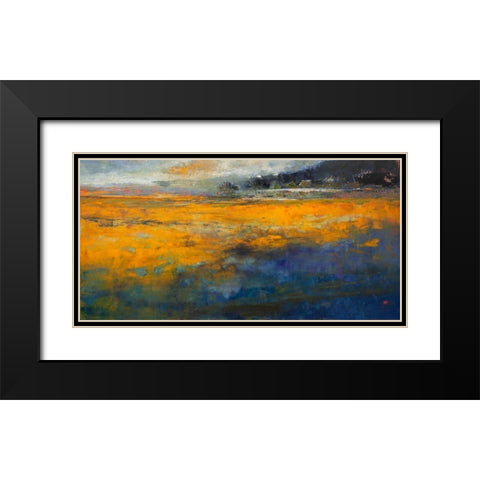 Marshes Black Modern Wood Framed Art Print with Double Matting by Dennis, Patrick