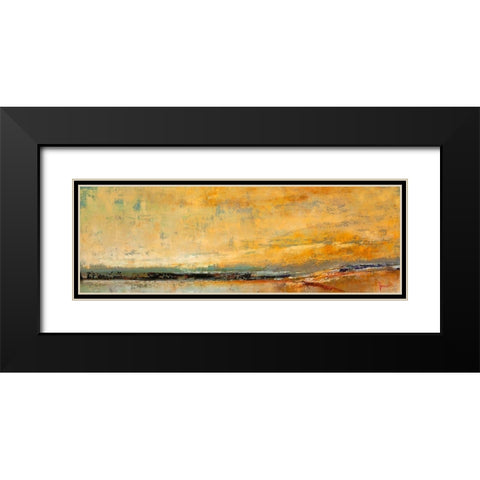 Winter Sky Black Modern Wood Framed Art Print with Double Matting by Dennis, Patrick