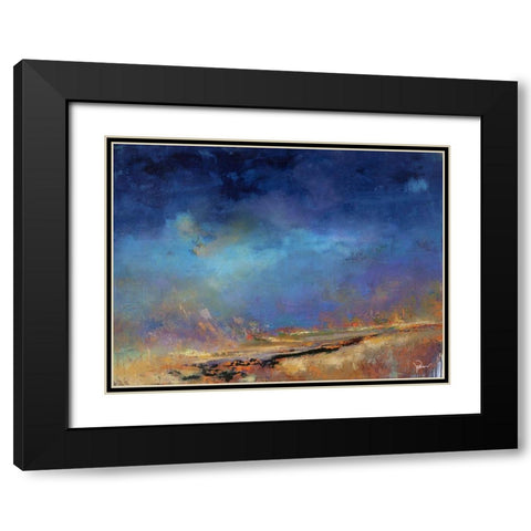 Lost Land Black Modern Wood Framed Art Print with Double Matting by Dennis, Patrick