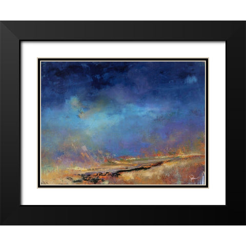 Lost Land Black Modern Wood Framed Art Print with Double Matting by Dennis, Patrick