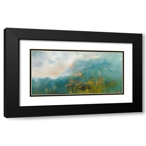 Incoming Black Modern Wood Framed Art Print with Double Matting by Dennis, Patrick