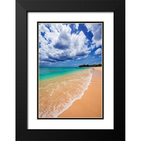 A Perfect Day Black Modern Wood Framed Art Print with Double Matting by Davis, Lizzy