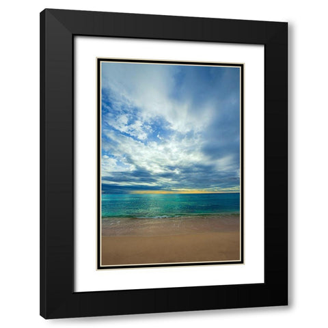 Sliver of Hope Black Modern Wood Framed Art Print with Double Matting by Davis, Lizzy