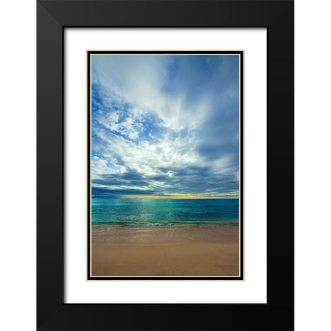 Sliver of Hope Black Modern Wood Framed Art Print with Double Matting by Davis, Lizzy