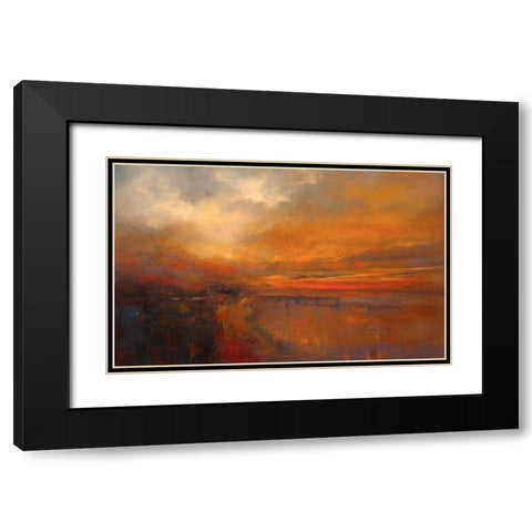 Unforgettable Black Modern Wood Framed Art Print with Double Matting by Dennis, Patrick