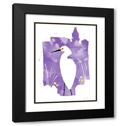 Lakeside Life Black Modern Wood Framed Art Print with Double Matting by Donahue, Shane