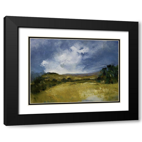 Ferrer Black Modern Wood Framed Art Print with Double Matting by Dennis, Patrick