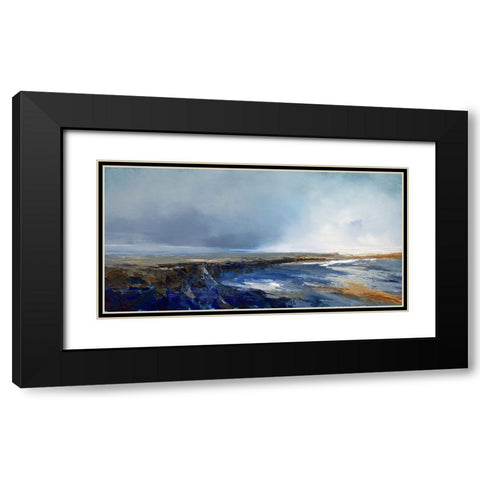Jagged Point Black Modern Wood Framed Art Print with Double Matting by Dennis, Patrick