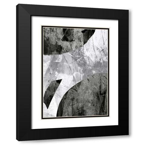 Midnight Storm I Black Modern Wood Framed Art Print with Double Matting by Dubois, Lori