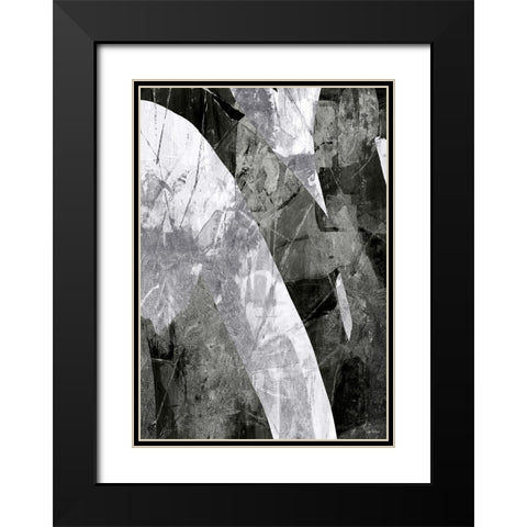 Midnight Storm II Black Modern Wood Framed Art Print with Double Matting by Dubois, Lori
