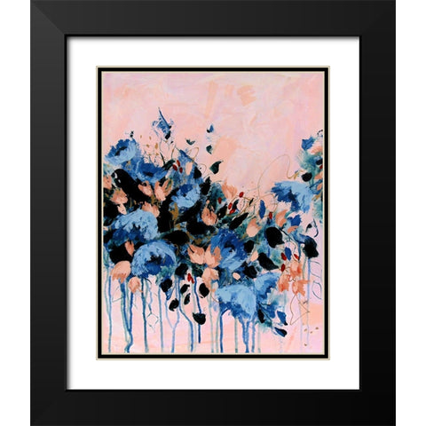 Bridesmaid One Black Modern Wood Framed Art Print with Double Matting by DelValle, Patty