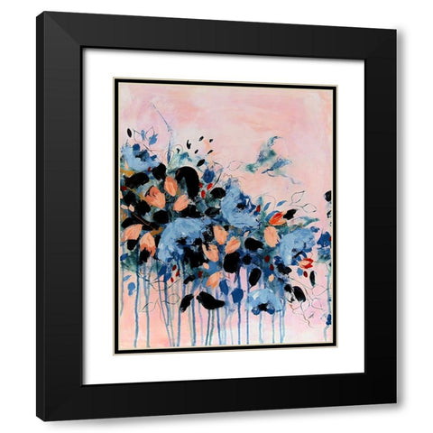 Bridesmaid Two Black Modern Wood Framed Art Print with Double Matting by DelValle, Patty