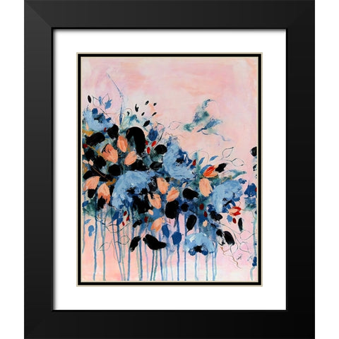 Bridesmaid Two Black Modern Wood Framed Art Print with Double Matting by DelValle, Patty