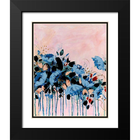 Bridesmaid Three Black Modern Wood Framed Art Print with Double Matting by DelValle, Patty
