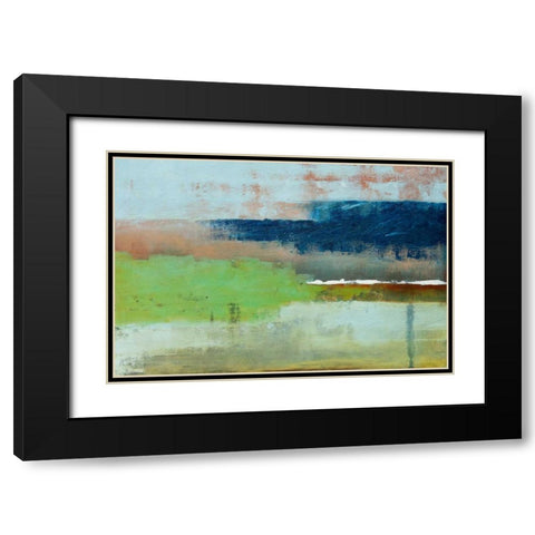 Drift Black Modern Wood Framed Art Print with Double Matting by Diliberto, Michael A.