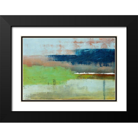 Drift Black Modern Wood Framed Art Print with Double Matting by Diliberto, Michael A.