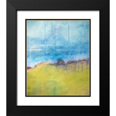 Interwoven Landscape Black Modern Wood Framed Art Print with Double Matting by Engeln, Skadi