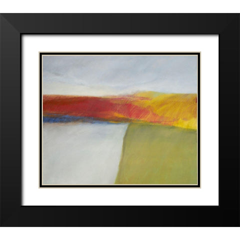 Landscape Overflowing Black Modern Wood Framed Art Print with Double Matting by Engeln, Skadi