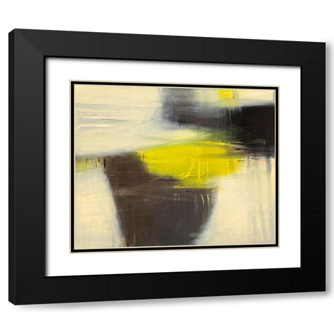 Morning Light Black Modern Wood Framed Art Print with Double Matting by Eijgendaal, Tanja