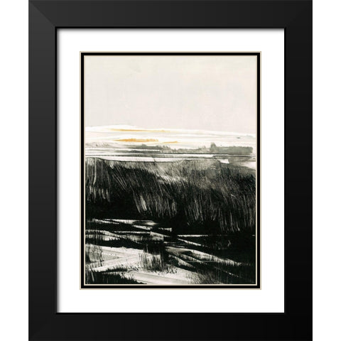 Homeground No. 2 Black Modern Wood Framed Art Print with Double Matting by Ekstrand, Kris
