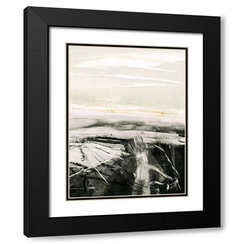 Homeground No. 9 Black Modern Wood Framed Art Print with Double Matting by Ekstrand, Kris