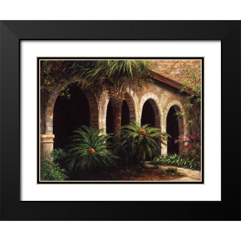 Sago Arches Black Modern Wood Framed Art Print with Double Matting by Fronckowiak, Art