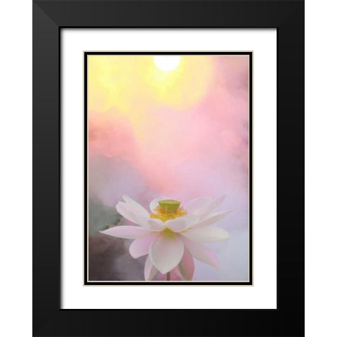 Beauty at Dawn Black Modern Wood Framed Art Print with Double Matting by Farzad, Bahman