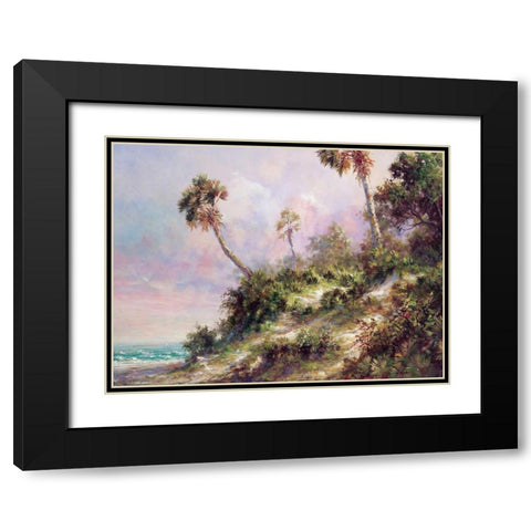 Casperson Shore Black Modern Wood Framed Art Print with Double Matting by Fronckowiak, Art