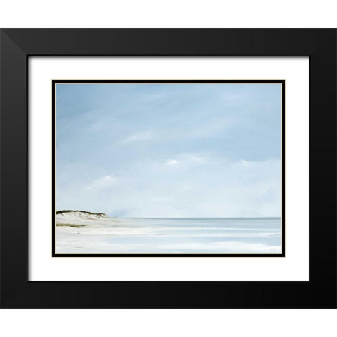 Outer Reach Black Modern Wood Framed Art Print with Double Matting by Fleury, Rick