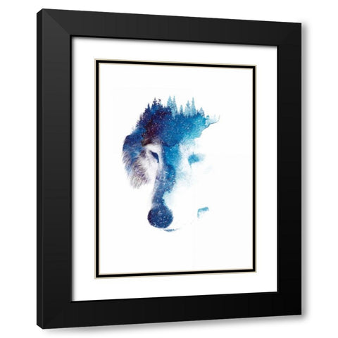 Through Many Storms Black Modern Wood Framed Art Print with Double Matting by Farkas, Robert