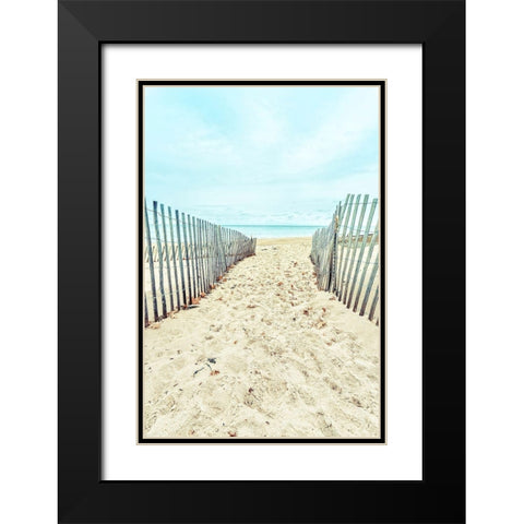 Within Reach Black Modern Wood Framed Art Print with Double Matting by Fielding, Edward M.