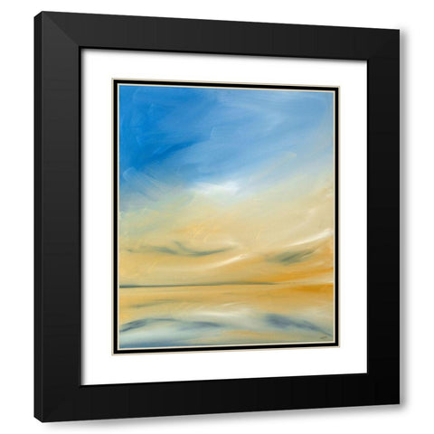Magic Black Modern Wood Framed Art Print with Double Matting by Fleury, Rick
