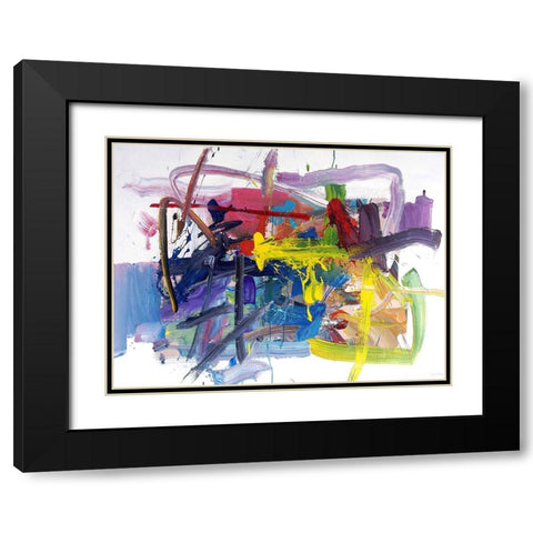 Righteousness Endures Black Modern Wood Framed Art Print with Double Matting by Fai, Fong