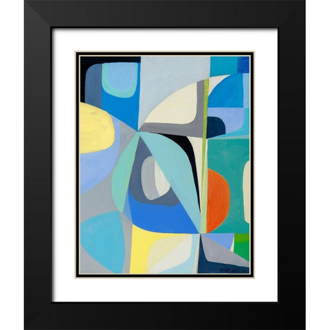Window of Peace Black Modern Wood Framed Art Print with Double Matting by Griese, Marion