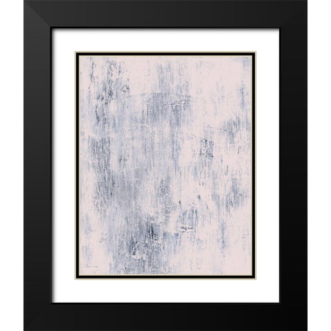 Essential Invisible Black Modern Wood Framed Art Print with Double Matting by Greenberg, Ilana
