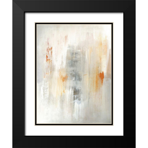 Far and Away Black Modern Wood Framed Art Print with Double Matting by Greenberg, Ilana