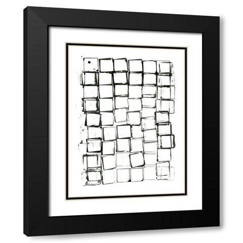 Necessary Objects Black Modern Wood Framed Art Print with Double Matting by Greenberg, Ilana