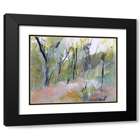 Melaleuca Clearing, Loftus Black Modern Wood Framed Art Print with Double Matting by Gordon, Ann