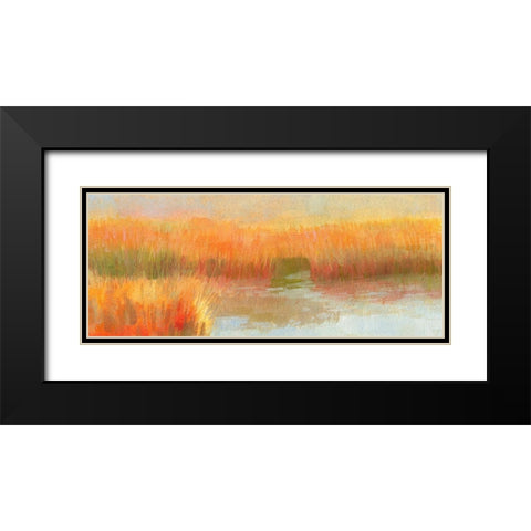 Salt Marsh Light Black Modern Wood Framed Art Print with Double Matting by Gould, Laura Graham